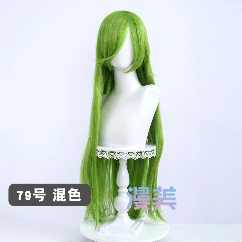 Manmei 100cm Long Straight Cosplay Wig for Anime, Costume & Character Styling