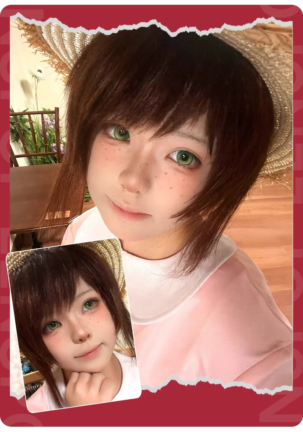LENSPOP Starlight Tears 6-Month Cosplay Contact Lenses – Halo Sandwich Series