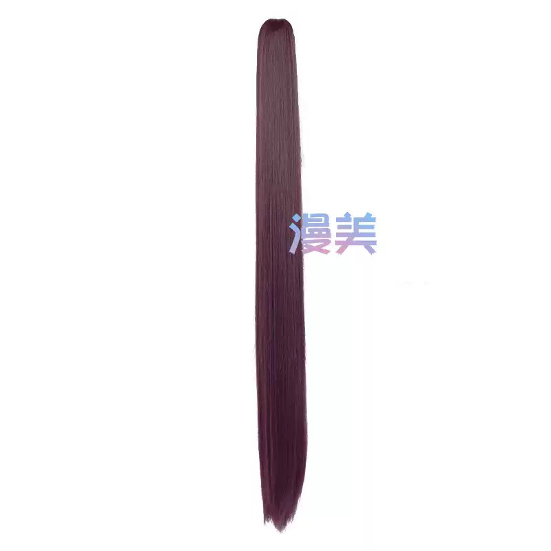 Manmei 90cm Universal Claw Clip Ponytail Cosplay Wig Extension 30+ Colors