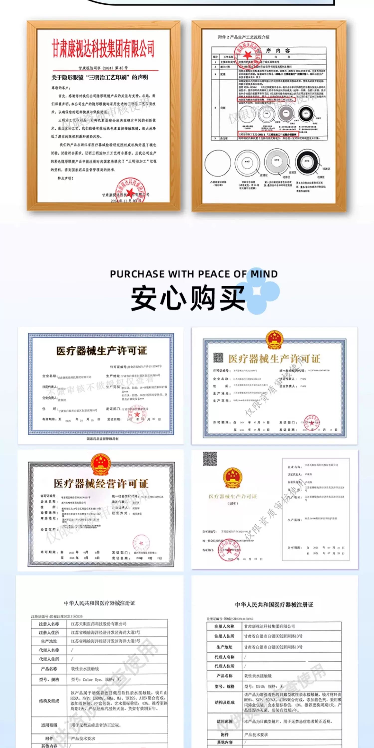DGUGULENS Sea Island Bubble Blue 1-Day Honor of Kings Sun Quan Cosplay Contact Lenses