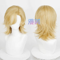 Manmei 30/40cm Side Part Teased Outward Flipped Universal Cosplay Wig