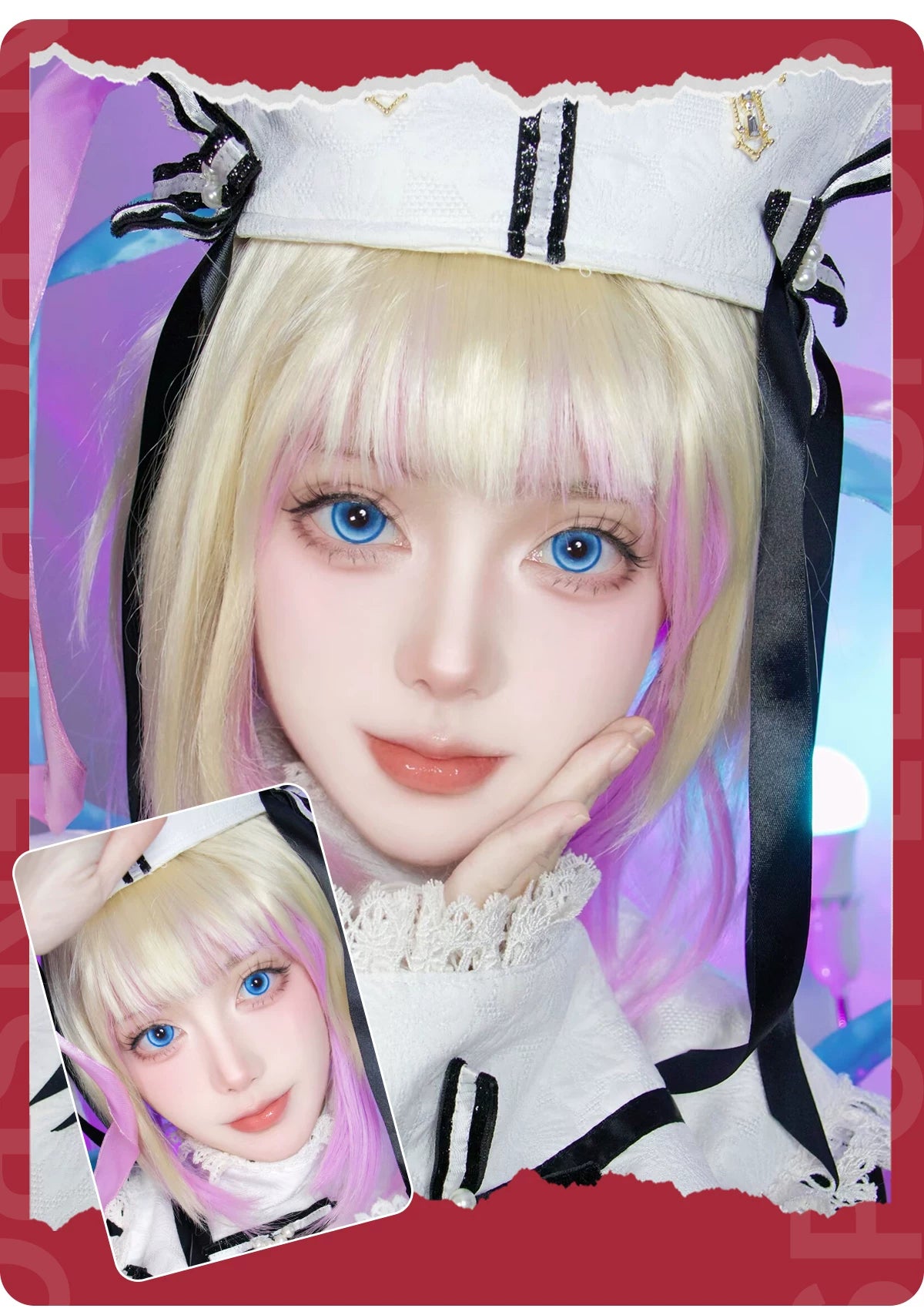 LENSPOP Halo 6-Month Cosplay Contact Lenses – Vibrant Color Series