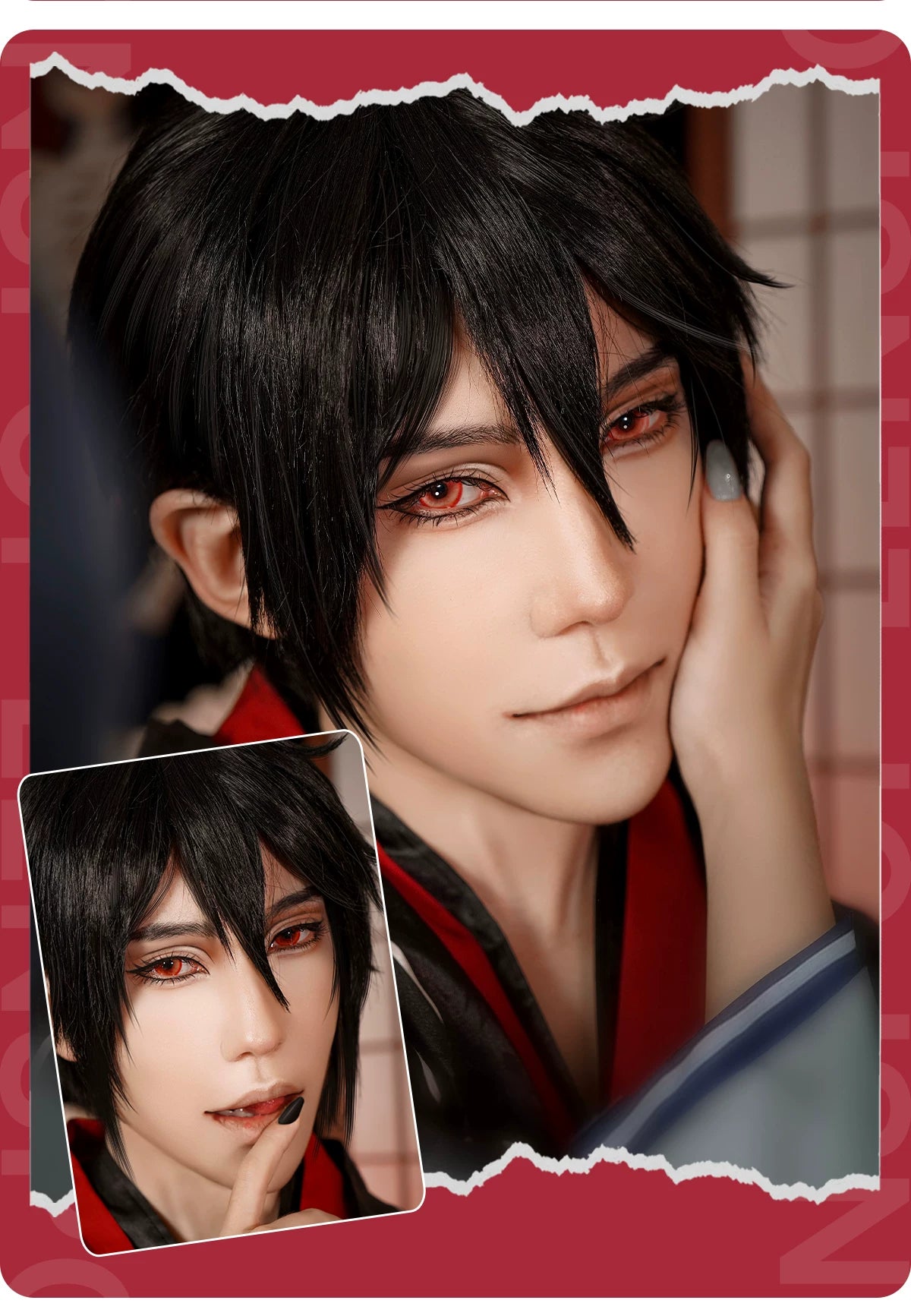 LENSPOP Yuan Ji 6-Month Cosplay Contact Lenses – Heart-Core Pearl Sandwich Series