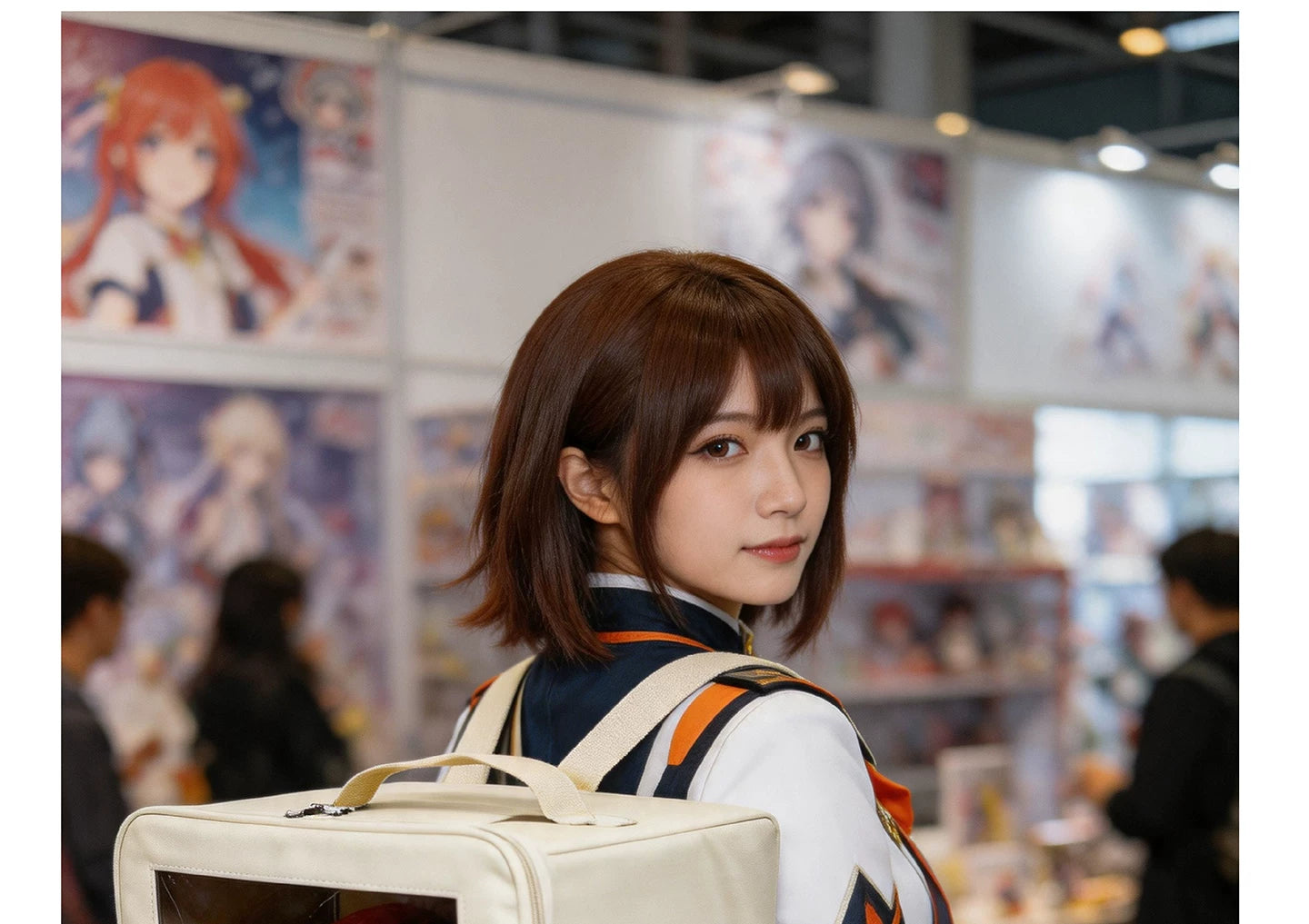 Portable Cosplay Wig & Mannequin Head Display Case