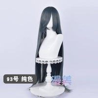 Manmei 100cm Long Straight Cosplay Wig for Anime, Costume & Character Styling