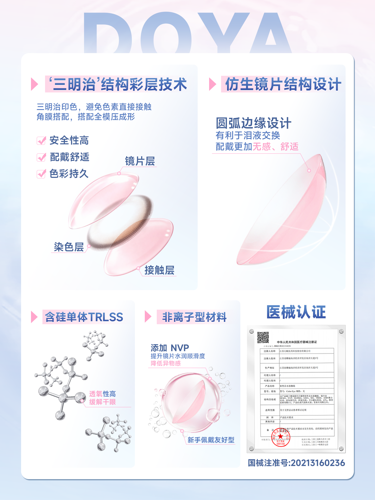 DOYA Green Cosplay Contact Lenses (1 Day to 1 Month)