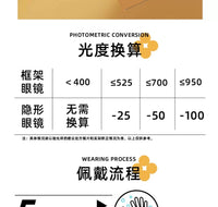 DGUGULENS Gold 1-Day Anime Cosplay Contact Lenses – Kotori, Amu & Zenitsu