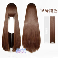 Manmei 600g Upgraded Thickened 100cm Long Straight Universal Cosplay Wig – 168 Colors