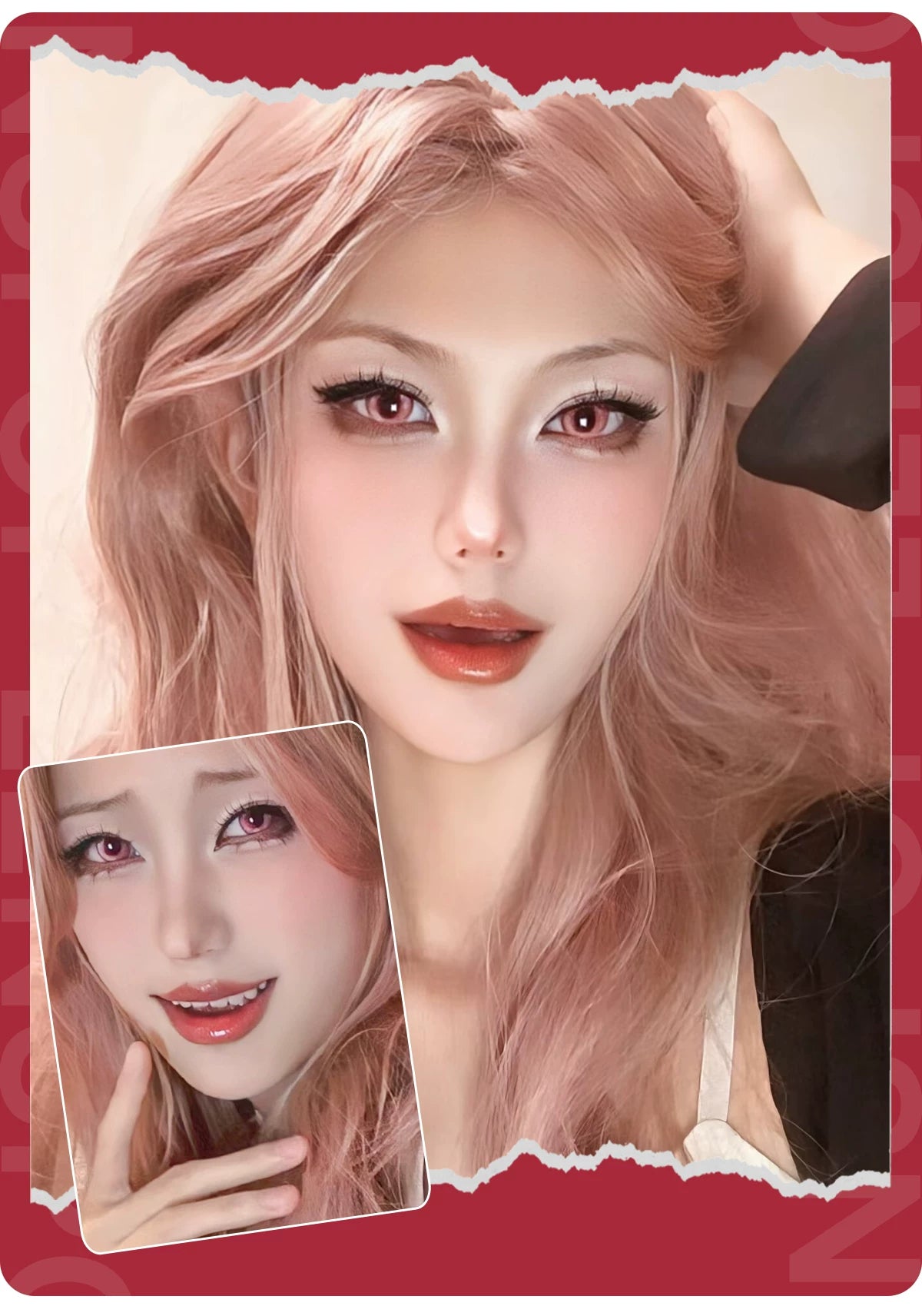 LENSPOP Starlight Tears Series 1-Day Anime Cosplay Contact Lenses