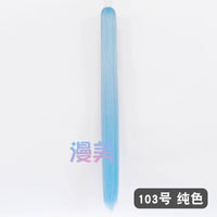 Manmei 90cm Universal Claw Clip Ponytail Cosplay Wig Extension 30+ Colors