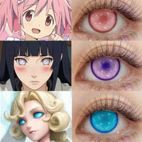 RECOLOOK Cosplay Character Gold Vertical Pupil 1-Year Contact Lenses – Joseph, Shinobu, Thor, Madoka, Yoriichi, Aventurine, Hinata & Kokushibo
