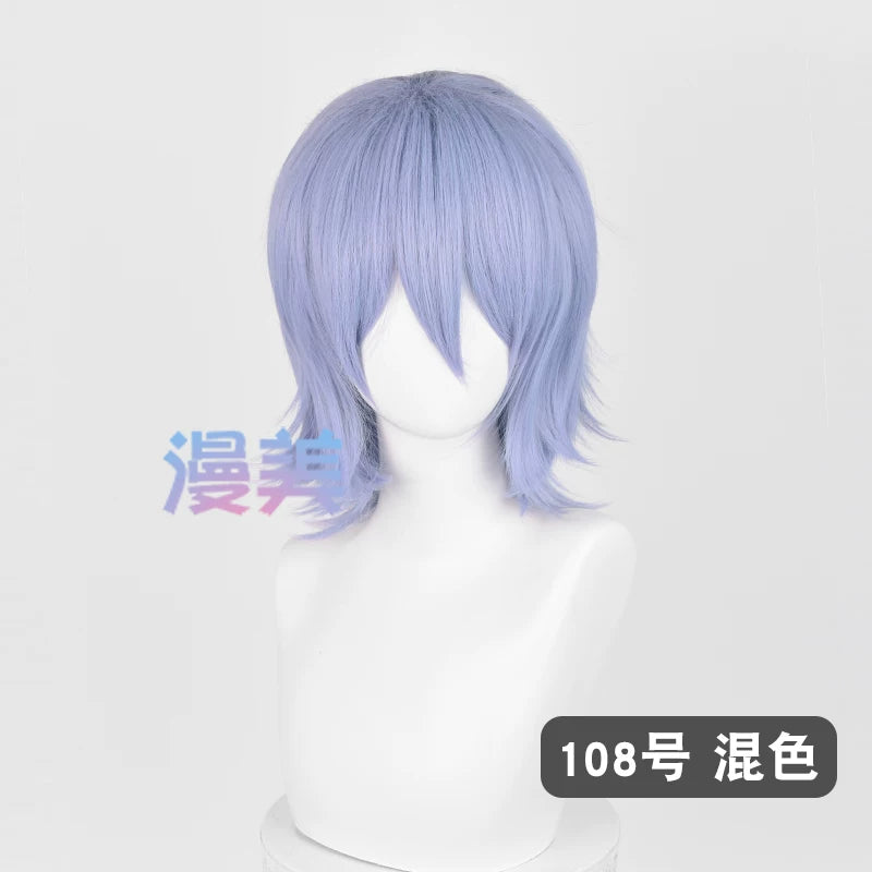 Manmei 37cm Outward Flipped Wolf Cut Universal Cosplay Wig