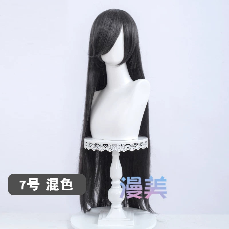 Manmei 100cm Long Straight Cosplay Wig for Anime, Costume & Character Styling