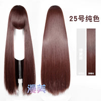 Manmei 600g Upgraded Thickened 100cm Long Straight Universal Cosplay Wig – 168 Colors