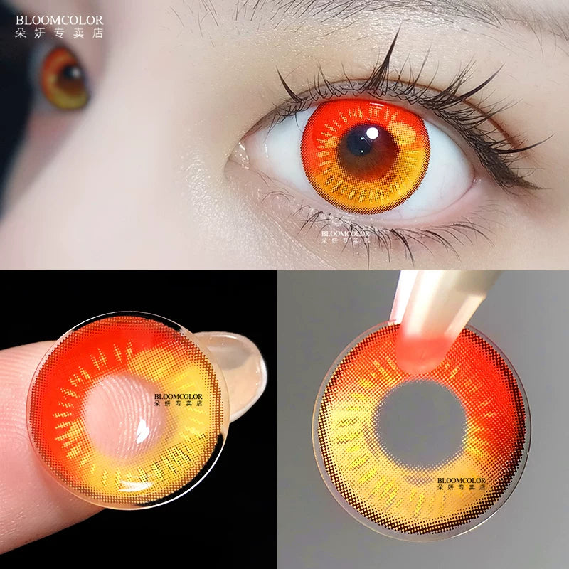 COSCON Bella 1 Year Disposable Cosplay Contact Lenses Set