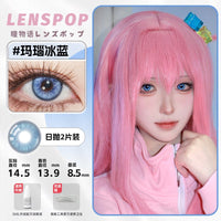 LENSPOP Blue Collection 1-Day Anime Cosplay Contact Lenses