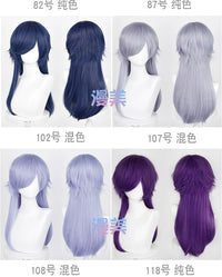 Manmei Medium Long Outward Flipped Wolf Tail Universal Cosplay Wig