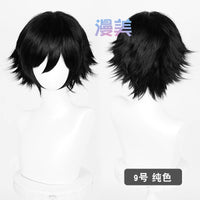 Manmei Upgraded 32cm Outward Flipped Universal Cosplay Wig Colors 1 – 72