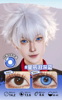LENSPOP Blue Collection 1-Day Anime Cosplay Contact Lenses