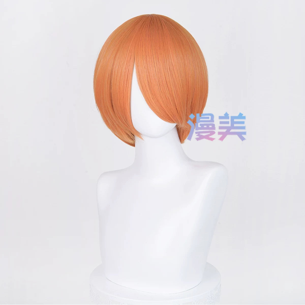 Manmei 30cm Face Framing Short Universal Cosplay Wig with Scalp Top
