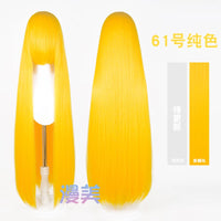 Manmei 600g Upgraded Thickened 100cm Long Straight Universal Cosplay Wig – 168 Colors