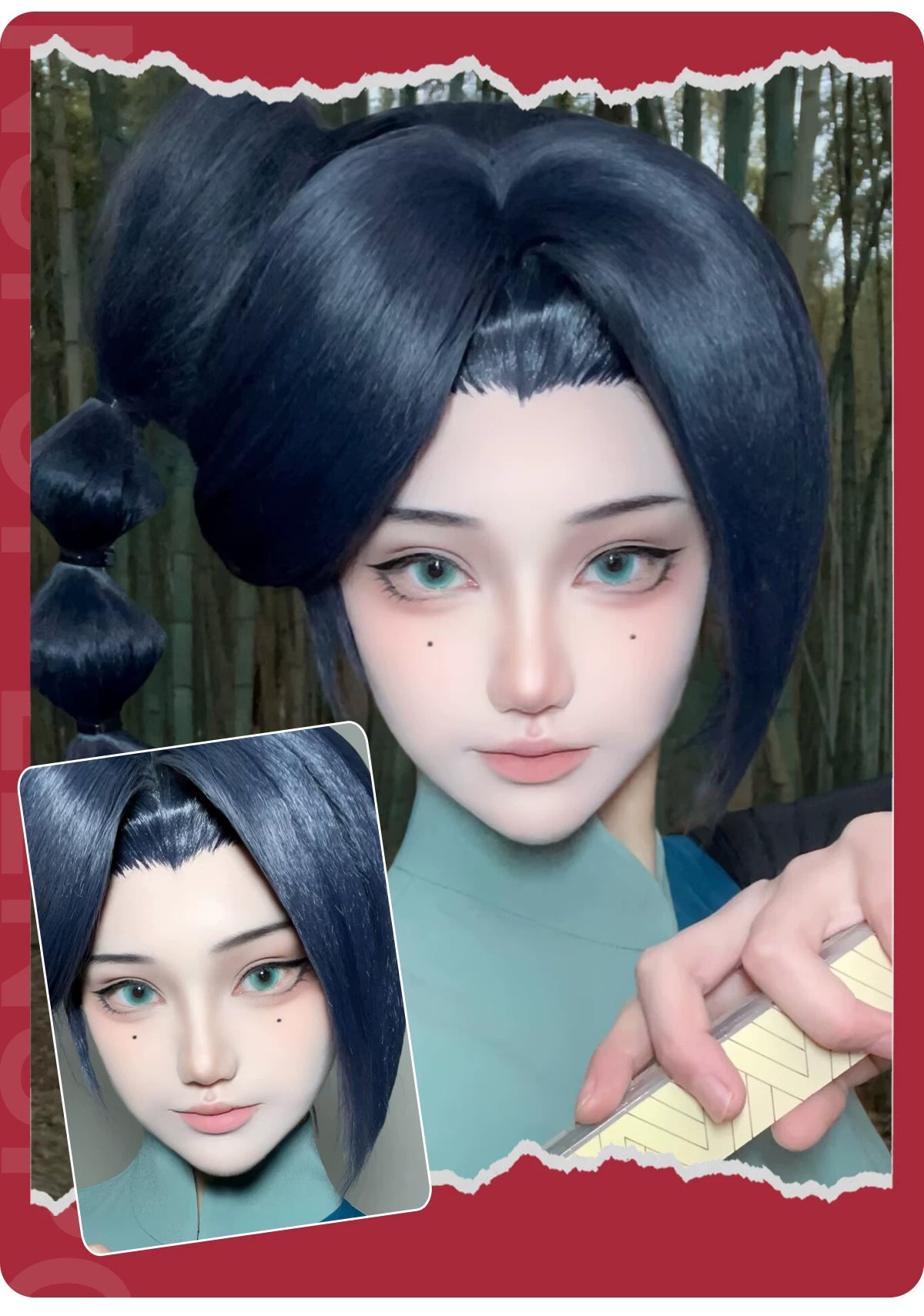 LENSPOP Flower Jade Pearl 6-Month Cosplay Contact Lenses – Sandwich Process Series