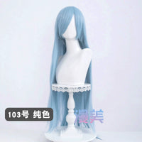 Manmei 100cm Long Straight Cosplay Wig for Anime, Costume & Character Styling