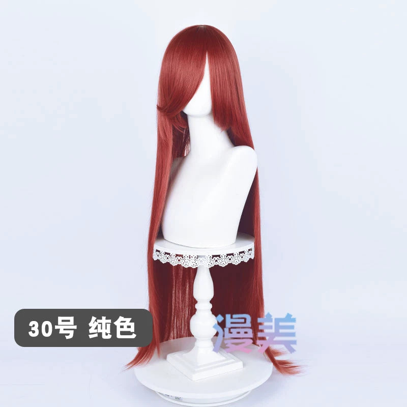 Manmei 100cm Long Straight Cosplay Wig for Anime, Costume & Character Styling