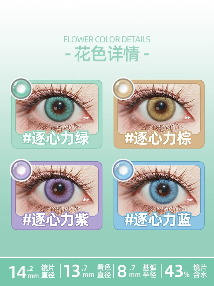 DGUGULENS Xiao Yi 1-Day Light and Night Cosplay Contact Lenses – Zhuxinli Series