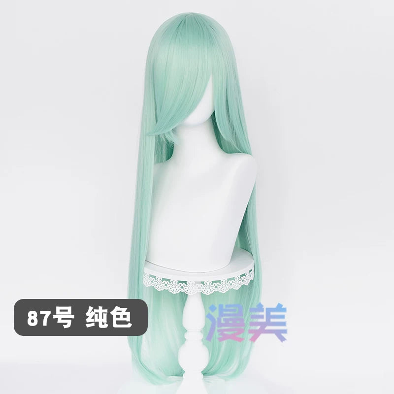 Manmei 100cm Long Straight Cosplay Wig for Anime, Costume & Character Styling