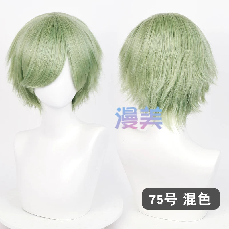 Manmei 30cm Teased Outward Flipped Short Universal Cosplay Wig