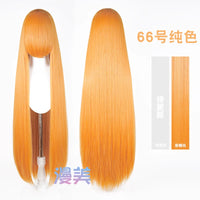 Manmei 600g Upgraded Thickened 100cm Long Straight Universal Cosplay Wig – 168 Colors