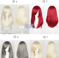 Manmei 50cm Volumized Crimped Wavy Universal Cosplay Wig