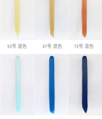 Manmei 90cm Universal Claw Clip Ponytail Cosplay Wig Extension 30+ Colors