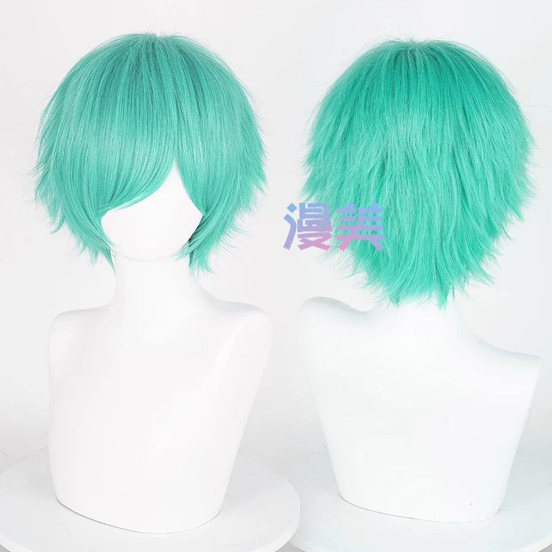 Manmei 30cm Teased Outward Flipped Short Universal Cosplay Wig