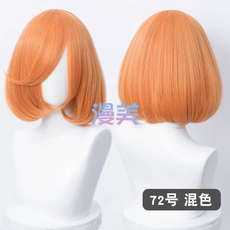 Manmei Bobo Bob Cut Inward Curled Short Universal Cosplay Wig