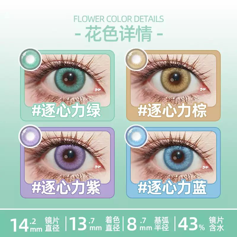 DGUGULENS Xiao Yi 1-Day Light and Night Cosplay Contact Lenses – Zhuxinli Series