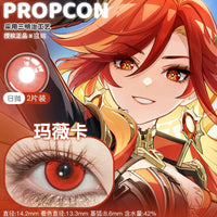Propcon Mavuika 1-Day to 1-Year Genshin Impact Cosplay Contact Lenses – Desire Witch & Tezhi