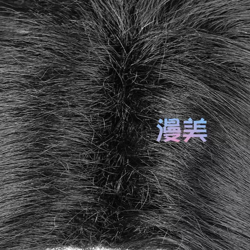 Manmei 30/40cm Side Part Teased Outward Flipped Universal Cosplay Wig
