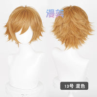 Manmei Upgraded 32cm Outward Flipped Universal Cosplay Wig Colors 1 – 72