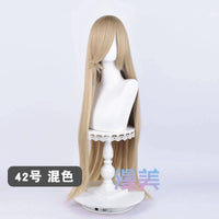 Manmei 100cm Long Straight Cosplay Wig for Anime, Costume & Character Styling