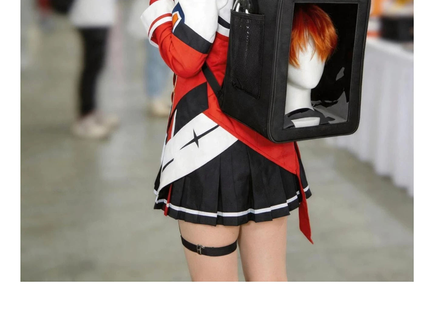 Portable Cosplay Wig & Mannequin Head Display Case
