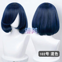 Manmei Bobo Bob Cut Inward Curled Short Universal Cosplay Wig