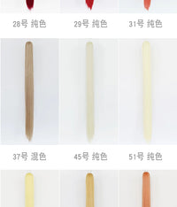 Manmei 90cm Universal Claw Clip Ponytail Cosplay Wig Extension 30+ Colors