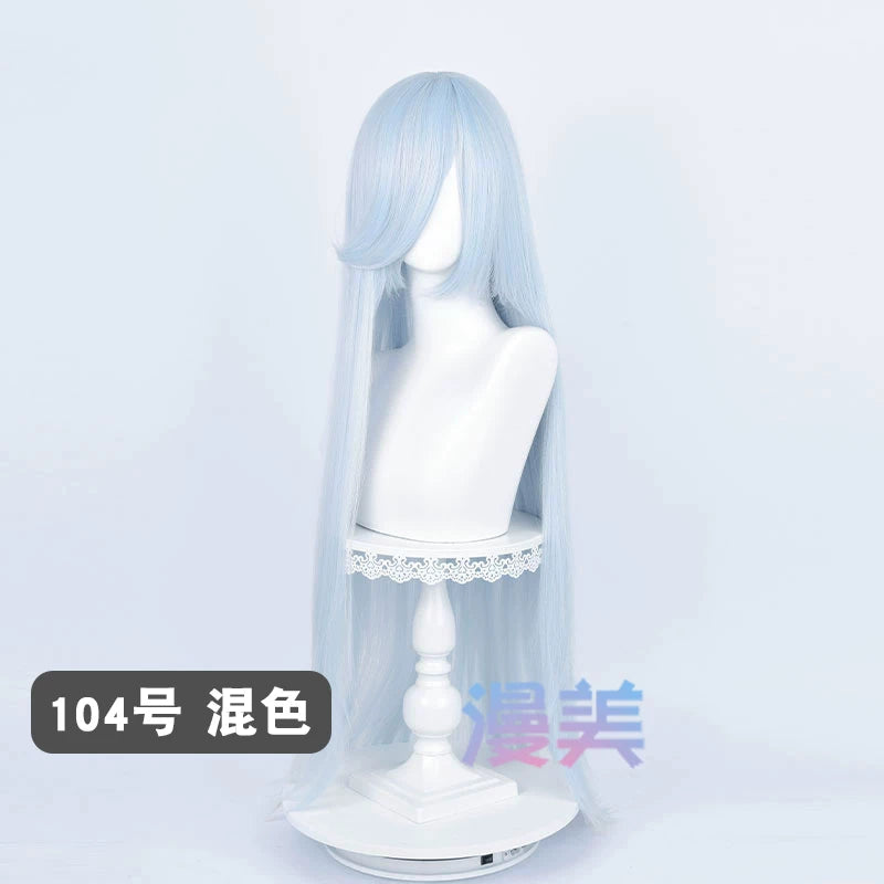 Manmei 100cm Long Straight Cosplay Wig for Anime, Costume & Character Styling
