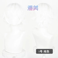 Manmei Upgraded 32cm Outward Flipped Universal Cosplay Wig Colors 1 – 72