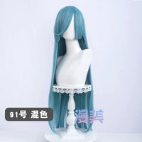 Manmei 100cm Long Straight Cosplay Wig for Anime, Costume & Character Styling