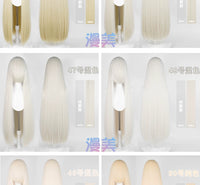 Manmei 600g Upgraded Thickened 100cm Long Straight Universal Cosplay Wig – 168 Colors