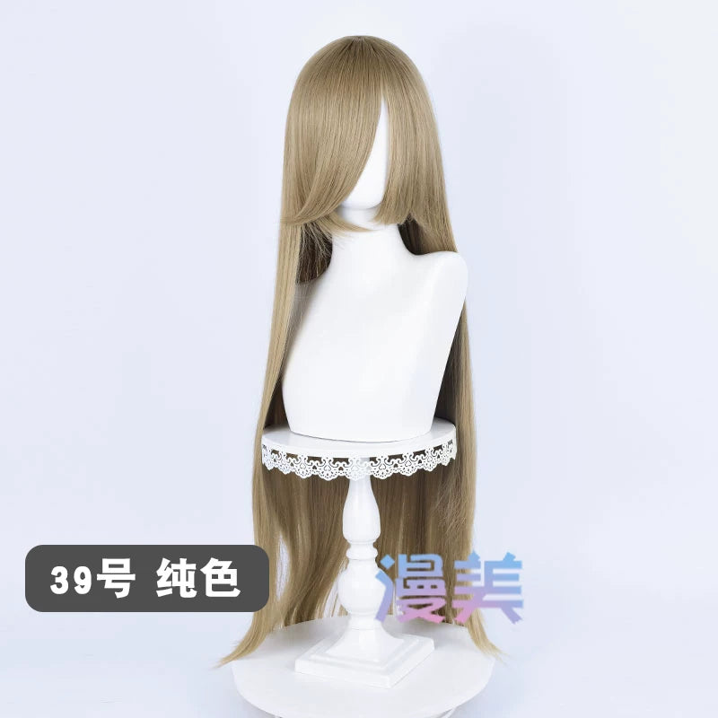 Manmei 100cm Long Straight Cosplay Wig for Anime, Costume & Character Styling