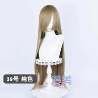 Manmei 100cm Long Straight Cosplay Wig for Anime, Costume & Character Styling